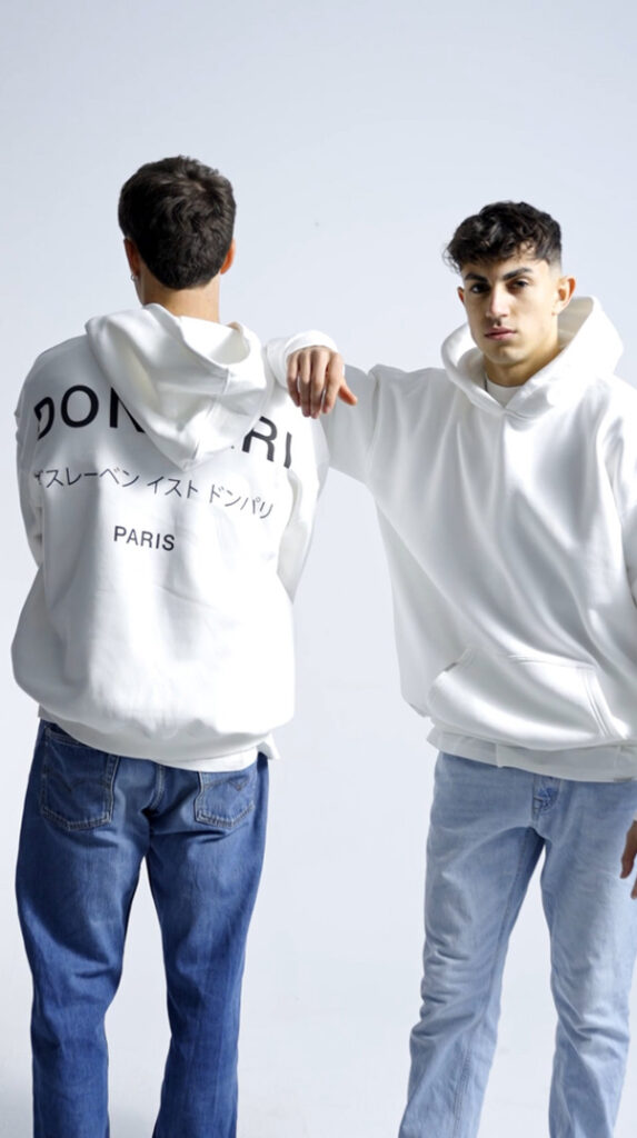Donpari Double White Hoodie (2025)